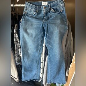 Dear John Light Blue Jeanne Flare Leg Jeans